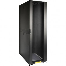 CyberPower EIA-310 Standard 19" Rack - For Server, LAN Switch, Patch Panel - 42U Rack Height x 19" Rack Width x 35.60" Rack Depth - Black Powder Coat - Metal - 2250 lb Dynamic/Rolling Weight Capacity - 3000 lb Static/Stationary Weight Capac