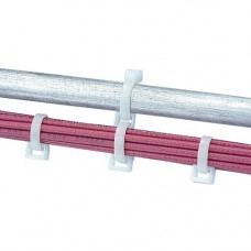 Panduit Cable Tie Mount - Black - 1000 Pack - Nylon 6.6 - TAA Compliance CR4H-M30