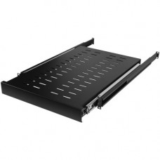 CyberPower Carbon CRA50003 Rack Shelf - For Monitor, Server - 1U Rack Height x 19" Rack Width x 40" Rack Depth - Rack-mountable - Black - Cold-rolled Steel (CRS) - 132 lb Static/Stationary Weight Capacity CRA50003
