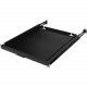 CyberPower Sliding Keyboard Shelf - 1U 19-inch Sliding Shelf, 19.6" Deep - Black - Cold Rolled Steel CRA50004