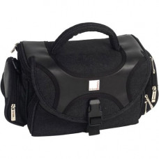 Urban Factory City Reflex CRC02UF Carrying Case (Tote) Camera - Black - Faux Leather, Denim - 15" Height x 9.8" Width x 7.1" Depth CRC02UF