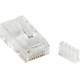 Startech.Com Cat.6 RJ45 Modular Plug for Solid Wire - 50 Pack - RJ-45 - RoHS, TAA Compliance CRJ45C6SOL50