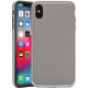 Rocstor Bliss Kajsa iPhone Xs Max Case - For iPhone Xs Max - Light Gray - Genuine Leather, Polycarbonate, Thermoplastic Polyurethane (TPU) - 48" Drop Height CS0019-XSM