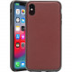 Rocstor Bliss Kajsa iPhone Xs Max Case - For iPhone Xs Max - Burgundy - Genuine Leather, Polycarbonate, Thermoplastic Polyurethane (TPU) - 48" Drop Height CS0021-XSM