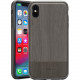 Rocstor Bare Kajsa iPhone Xs Max Case - For iPhone Xs Max - Wooden - Gray - Wear Resistant - Polycarbonate, Thermoplastic Polyurethane (TPU) - 48" Drop Height CS0040-XSM
