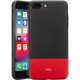 Rocstor Bloc Kajsa iPhone 7 Plus/iPhone 8 Plus Case - For iPhone 7 Plus, iPhone 8 Plus, iPhone 6 Plus, iPhone 6S Plus - Bonne Journee - Black, Red - Genuine Leather CS0048-78P
