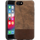 Rocstor Retro Kajsa iPhone 7/iPhone 8 Case - For iPhone 7, iPhone 8, iPhone 6, iPhone 6S - Light Brown, Brown - Genuine Leather CS0061-78