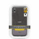 Rocstor Retro Kajsa iPhone XS Max Case - For Apple iPhone Xs Max - Black/Gray - Drop Resistant - Genuine Leather, Polycarbonate, Thermoplastic Polyurethane (TPU) - 48" Drop Height CS0074-XSM