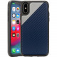Rocstor Matrix Carbon 1 Kajsa iPhone X/iPhone Xs Case - For iPhone X, iPhone Xs - Navy - Wear Resistant - Polycarbonate, Thermoplastic Polyurethane (TPU) - 48" Drop Height CS0108-XXS