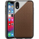 Rocstor Matrix Carbon 1 Kajsa iPhone XR Case - For iPhone XR - Brown - Wear Resistant - Polycarbonate, Thermoplastic Polyurethane (TPU) - 48" Drop Height CS0111-XR