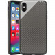 Rocstor Matrix Carbon 1 Kajsa iPhone Xs Max Case - For iPhone Xs Max - Charcoal - Wear Resistant - Polycarbonate, Thermoplastic Polyurethane (TPU) - 48" Drop Height CS0117-XSM