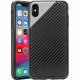 Rocstor Matrix Carbon 1 Kajsa iPhone Xs Max Case - For iPhone Xs Max - Black - Wear Resistant - Polycarbonate, Thermoplastic Polyurethane (TPU) - 48" Drop Height CS0118-XSM
