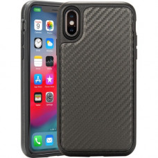 Rocstor Matrix Carbon 2 Kajsa iPhone X/iPhone Xs Case - For iPhone X, iPhone Xs - Charcoal - Wear Resistant - Polycarbonate, Thermoplastic Polyurethane (TPU) - 48" Drop Height CS0121-XXS