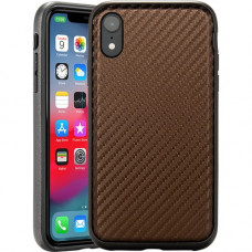 Rocstor Matrix Carbon 2 Kajsa iPhone XR Case - For iPhone XR - Brown - Wear Resistant - Polycarbonate, Thermoplastic Polyurethane (TPU) - 48" Drop Height CS0123-XR