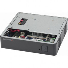 Supermicro SuperChassis 101S - Black - 1U - 1 x Bay - 1 x 1.57" x Fan(s) Installed - Mini ITX Motherboard Supported - 1 x Internal 2.5" Bay CSE-101S