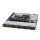 Supermicro SuperChassis 113TQ-563CB System Cabinet - Rack-mountable - Black - 1U - 8 x Bay - 4 x Fan(s) Installed - 1 x 560 W - EATX Motherboard Supported - 8 x External 2.5" Bay - 1x Slot(s) CSE-113TQ-563CB