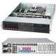 Supermicro SuperChassis SC213LTQ-R720LPB Rackmount Enclosure - Rack-mountable - Black - 2U - 9 x Bay - 3 x Fan(s) Installed - 2 x 720 W - ATX, EATX Motherboard Supported - 46 lb - 1 x External 5.25" Bay - 8 x External 2.5" Bay - 7x Slot(s) CSE-2