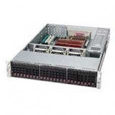 Supermicro SC216E2-R900LPB Chassis - 2U - Rack-mountable - 24 Bays - 900W - Black CSE-216E2-R900LPB