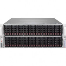 Supermicro SuperChassis 417BE2C-R1K23JBOD Drive Enclosure - 1U Rack-mountable - Black - 72 x HDD Supported - 72 x 2.5" Bay - TAA Compliance CSE-417BE2C-R1K23JBOD