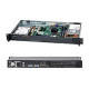 Supermicro SuperChassis 502L-200B Rackmount Enclosure - 1U - Rack-mountable - 1 Bays - 200W - Black CSE-502L-200B