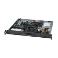 Supermicro SuperChassis 512F-600LB System Cabinet - Rack-mountable - Black - 1U - 1 x Bay - 3 x Fan(s) Installed - 1 x 600 W - ATX Motherboard Supported - 1 x Internal 3.5" Bay - 1x Slot(s) CSE-512F-600LB