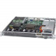 Supermicro SuperChassis 514-R400W (No Paint) - Rack-mountable - 1U - 2 x Bay - 400 W - Power Supply Installed - 6 x Fan(s) Supported - 2 x External 2.5" Bay - 3x Slot(s) CSE-514-R400W