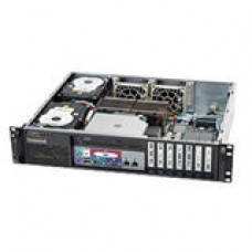 Supermicro SuperChassis SC523L-410B Rackmount Enclosure - 2U - Rack-mountable - 3 Bays - 410W - Black CSE-523L-410B