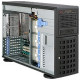 Supermicro SuperChassis 745TQ-1200B Chassis - Rack-mountable, Tower - Black - 8 x Bay - 5 x Fan(s) Installed - 1 x 1200 W - EATX Motherboard Supported - 58 lb - 8 x External 3.5" Bay - 7x Slot(s) - 2 x USB(s) CSE-745TQ-1200B