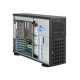 Supermicro SuperChassis 745TQ-920B Rackmount Enclosure - Rack-mountable, Tower - Black - 4U - 11 x Bay - 5 x Fan(s) Installed - 1 x 920 W - ATX, EATX Motherboard Supported - 3 x External 5.25" Bay - 8 x External 3.5" Bay - 7x Slot(s) - 2 x USB(s