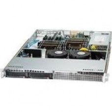 Supermicro 1U SuperChassis 813 - Rack-mountable - Black - 1U - 2 x Bay - 2 x 3.94" x Fan(s) Installed - 1 x 350 W - Power Supply Installed - 2 x Fan(s) Supported - 2 x External 3.5" Bay - 1x Slot(s) CSE-813LT-350CB