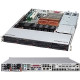 Supermicro SuperChassis 815TQ-R654CB (Black) - Rack-mountable - Black - 1U - 4 x Bay - 4 x 1.57" x Fan(s) Installed - 2 x 650 W - Power Supply Installed - ATX Motherboard Supported - 4 x Fan(s) Supported - 4 x External 3.5" Bay - 1x Slot(s) CSE-