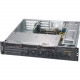 Supermicro SuperChassis 825MBTQC-R802WB - Rack-mountable - Black - 2U - 3 x Bay - 4 x 1.57" x Fan(s) Installed - 2 x 800 W - Power Supply Installed - 5 x Fan(s) Supported - 3 x External 3.5" Bay - 7x Slot(s) CSE-825MBTQC-R802WB