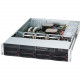 Supermicro SuperChassis SC825TQ-R720LPB Rackmount Enclosure - 2U - Rack-mountable - 12 Bays - 720W - Black - 80 Plus Gold Compliance CSE-825TQ-R720LPB