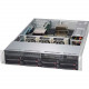Supermicro SuperChassis 825TQC-600WB (Black) - Rack-mountable - Black - 2U - 10 x Bay - 600 W - Power Supply Installed - ATX, EATX Motherboard Supported - 3 x Fan(s) Supported - 8 x External 3.5" Bay - 2 x Internal 3.5" Bay - 7x Slot(s) - 4 x US