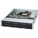 Supermicro SuperChassis 825TQC-R1K03LPB - Rack-mountable - Black - 2U - 10 x Bay - 3 x 3.15" x Fan(s) Installed - 1000 W - Power Supply Installed - EATX, ATX Motherboard Supported - 8 x External 3.5" Bay - 2 x Internal 3.5" Bay - 7x Slot(s)