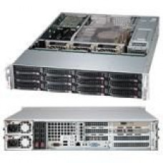 Supermicro SuperChassis SC826BA-R920WB System Cabinet - Rack-mountable - Black - 2U - 12 x Bay - 3 x Fan(s) Installed - 2 x 920 W - EATX Motherboard Supported - 52 lb - 3 x Fan(s) Supported - 12 x External 3.5" Bay - 7x Slot(s) CSE-826BA-R920WB