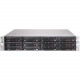 Supermicro 826BE2C-R741JBOD Drive Enclosure - 2U Rack-mountable - Black - 12 x HDD Supported - 12 x 3.5" Bay - TAA Compliance CSE-826BE2C-R741JBOD