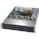 Supermicro SuperChassis CSE-826BE1C-R802LPB Server Case - Rack-mountable - Black - 2U - 12 x Bay - 800 W - Power Supply Installed - 12 x External 3.5" Bay CSE-826BE1C-R802LPB