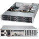 Supermicro SuperChasis SC826BE26-R920LPB Blade Server Cabinet - Rack-mountable - Black - 2U - 12 x Bay - 3 x Fan(s) Installed - 2 x 920 W - EATX Motherboard Supported - 3 x Fan(s) Supported - 12 x External 3.5" Bay - 7x Slot(s) CSE-826BE26-R920LPB