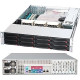 Supermicro SuperChassis SC826E16-R1200LPB Rackmount Enclosure - Rack-mountable - Black - 2U - 12 x Bay - 3 x Fan(s) Installed - 2 x 1200 W - EATX, ATX Motherboard Supported - 52 lb - 12 x External 3.5" Bay - 7x Slot(s) CSE-826E16-R1200LPB