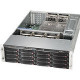 Supermicro SuperChassis 836BE1C-R1K23B - Rack-mountable - Black - 3U - 16 x Bay - 5 x 3.15" x Fan(s) Installed - 1200 W - Power Supply Installed - EATX, ATX Motherboard Supported - 16 x External 3.5" Bay - 7x Slot(s) - TAA Compliance CSE-836BE1C