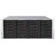 Supermicro SuperChassis 846BE1C-R1K28B (Black) - Rack-mountable - Black - 4U - 24 x Bay - 3 x 3.15" x Fan(s) Installed - 1280 W - Power Supply Installed - ATX, EATX, Micro ATX Motherboard Supported - 75 lb - 5 x Fan(s) Supported - 24 x External 3.5&q