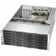 Supermicro SuperChassis SC846BE26-R920B System Cabinet - Rack-mountable - Black - 4U - 24 x Bay - 5 x Fan(s) Installed - 2 x 920 W - ATX, EATX Motherboard Supported - 75 lb - 5 x Fan(s) Supported - 24 x External 3.5" Bay - 7x Slot(s) CSE-846BE26-R920