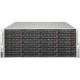 Supermicro SuperChassis 846BE2C-R1K23B Server Case - Rack-mountable - Black - 4U - 24 x Bay - 5 x 3.15" x Fan(s) Installed - 2 x 1200 W - Power Supply Installed - EE-ATX, EATX, ATX Motherboard Supported - 5 x Fan(s) Supported - 24 x External 3.5"