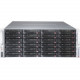 Supermicro SuperChassis 847BE2C-R1K28LPB (Black) - Rack-mountable - Black - 4U - 36 x Bay - 1280 W - Power Supply Installed - EATX, WIO Motherboard Supported - 7 x Fan(s) Supported - 36 x External 3.5" Bay - 7x Slot(s) - TAA Compliance CSE-847BE2C-R1
