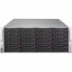 Supermicro SuperChassis 847BE1C-R1K28WB (Black) - Rack-mountable - Black - 4U - 36 x Bay - 7 x 3.15" x Fan(s) Installed - 1 x 1280 W - Power Supply Installed - ATX, EATX, Micro ATX Motherboard Supported - 36 x External 3.5" Bay - 7x Slot(s) CSE-