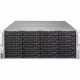 Supermicro SuperChassis 847BE2C-R1K28WB (Black) - Rack-mountable - Black - 4U - 36 x Bay - 7 x 3.15" x Fan(s) Installed - 2 x 1280 W - Power Supply Installed - ATX, EATX, Micro ATX Motherboard Supported - 36 x External 3.5" Bay - 7x Slot(s) CSE-