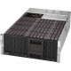 Supermicro SuperChassis 946SE2C-R1K66JBOD Drive Enclosure - 4U Rack-mountable - Black - 60 x Total Bay - 60 x 3.5" Bay - 12Gb/s SAS - Cooling Fan CSE-946SE2CR1K66JBOD