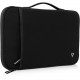 V7 CSE12HS-BLK-9N Carrying Case (Sleeve) for 12" MacBook Air - Black - Neoprene Exterior, Fleece Interior - Handle, Shoulder Strap - 9.7" Height x 13.2" Width x 1" Depth CSE12HS-BLK-9N