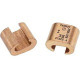 Panduit StructuredGround Compression Connectors - Taps (50 pcs) - 0.5"Length x 0.6" Width - TAA Compliance CTAP4-6-L